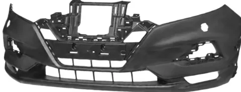Pare chocs avant pour NISSAN QASHQAI II ph. 2 2017-2021, trous lave phares, capteurs radar