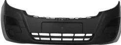 Pare chocs avant pour OPEL MOVANO II, 2010-2019, noir, Neuf