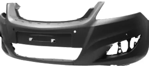 Pare Chocs Avant pour OPEL ZAFIRA B ph. 2 2008-2011, trous antibrouillard et capteurs radar, Neuf
