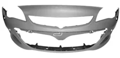 Pare chocs avant pour OPEL ASTRA J 2012-2016, trous lave phares, capteurs radar, Neuf
