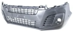 Pare chocs avant pour OPEL VIVARO III depuis 2019, avec 6 trous Radar et feux antibrouillard, noir, Neuf