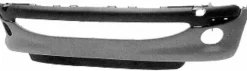 Pare chocs avant pour PEUGEOT 206, 2000-2007, trous feux antibrouillard, spoiler, à peindre