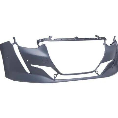 Pare chocs avant pour PEUGEOT 208 II phase 1 2019-2023, 4 trous radar, Neuf à peindre