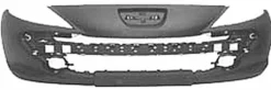 Pare chocs avant pour PEUGEOT 207 CC phase 1, 2007-2009, trous feux antibrouillard, Neuf