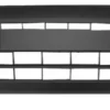 Pare chocs avant pour PEUGEOT PARTNER I phase 2, 2002-2008 trous feux antibrouillard, noir, Neuf
