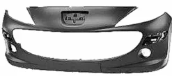 Pare chocs avant pour PEUGEOT 207 SW phase 1, 2006-2009, trous feux antibrouillard, Neuf à peindre