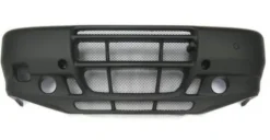 Pare chocs avant pour PIAGGIO PORTER 1998 - 2008 Noir, Neuf