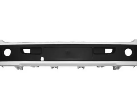 Pare chocs avant pour RENAULT MAXITY, 2006-2012 Noir avec contour blanc, trous AB, Neuf