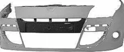 Pare chocs avant pour RENAULT MEGANE III phase 1, 2008-2012, (Coupé 3 portes), Neuf à peindre