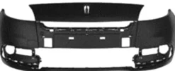 Pare chocs avant pour RENAULT SCENIC III phase 2, 2012-2013, noir sans apprêt, Neuf à peindre