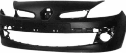 Pare chocs avant pour RENAULT CLIO III phase 1, 2005-2009, (185), trous antibrouillard, à peindre