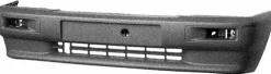 Pare chocs avant pour RENAULT EXPRESS 1991-1998, noir, Neuf