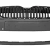 Pare chocs avant pour SKODA OCTAVIA III phase 1 2013-2016, 4 trous radar, noir lisse à apprêter, grille noire, Neuf