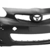 Pare chocs avant pour TOYOTA AYGO I phase 2, 2009-2012, noir, Neuf