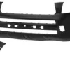 Pare chocs avant pour TOYOTA RAV4, 2006-2009, avec embout d'aile, Noir, Neuf