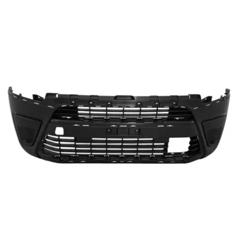 Pare chocs avant pour TOYOTA PROACE II / VERSO depuis 2016, trous moulure, noir gaufré, Neuf