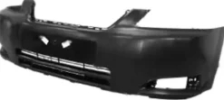 Pare chocs avant pour TOYOTA COROLLA 2001-2004, Noir, Mod. 3 / 5 portes, Neuf