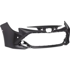 Pare chocs avant pour TOYOTA COROLLA XII (E210) 2019-2022, 5 portes, 4 trous radar, noir sans apprêt, Neuf