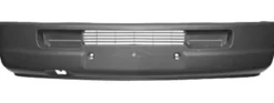 Pare chocs avant pour VOLKSWAGEN LT II, 1996-2006, noir, Neuf