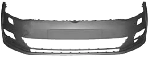 Pare chocs avant pour VOLKSWAGEN GOLF VII ph. 1 2012-2016, trous lave phares, Neuf à peindre