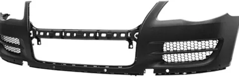 Pare chocs avant pour VOLKSWAGEN TOUAREG I ph. 2 2007-2010, trous capteurs radar, Neuf à peindre