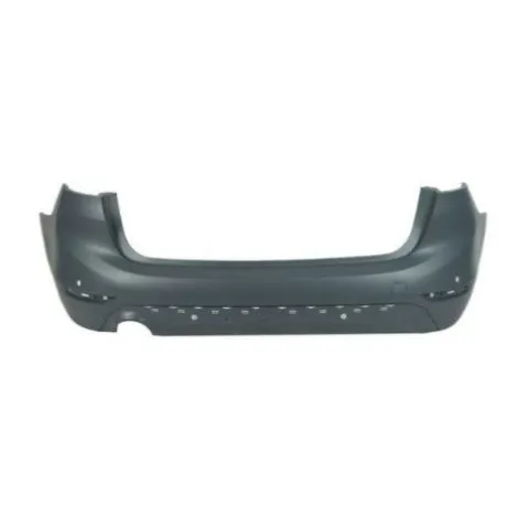 Pare-chocs arrière BMW SÉRIE 2 F45/F46 ACTIVE TOURER 2014-2017, avec trous capteurs +supports, trous moulure, sortie échappement simple à gauche, Mod. GRANDTOURER SPORTLINE/LUXURYLINE, Neuf à peindre