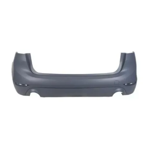 Pare-chocs arrière pour BMW SÉRIE 2 F45/F46 ACTIVE TOURER 2014-2017, avec empreintes capteurs, sortie échappement simple à droite et gauche, Mod. GRANDTOURER, Neuf à peindre