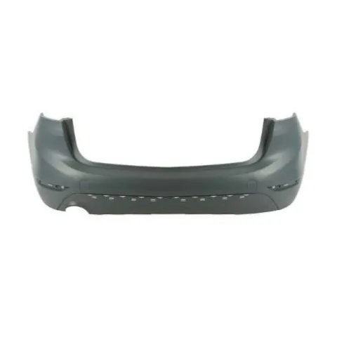 Pare-chocs arrière pour BMW SÉRIE 2 F45/F46 ACTIVE TOURER 2014-2017, avec empreintes capteurs, trous moulure, sortie échappement simple à gauche, Mod. GRANDTOURER SPORTLINE/LUXURYLINE, Neuf à peindre