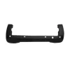 Pare-chocs arrière pour FIAT QUBO 2008-2016, noir, avec trous PDC, Mod. Hayon, Mod. Natural Power, Neuf