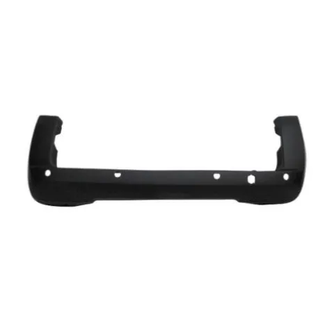 Pare-chocs arrière pour FIAT QUBO 2008-2016, noir, avec trous PDC, Mod. Hayon, Mod. Natural Power, Neuf