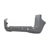 Pare-chocs arrière pour FIAT QUBO 2008-2016, avec trous PDC, Mod. 2 portes, Neuf à peindre