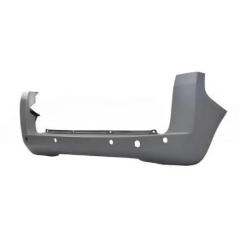 Pare-chocs arrière pour FIAT QUBO 2008-2016, avec trous PDC, Mod. 2 portes, Neuf à peindre