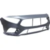 Pare-chocs avant pour MERCEDES CLASSE A AMG/AMG LINE depuis 2018 (W177), 5 portes, cache crochet, trous radar + supports, Neuf à peindre