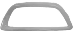 Profil grille de calandre pour RENAULT CAPTUR, 2013-2017, Gauche, Neuf