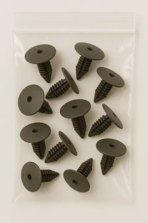 Sachet de 10 Agrafes - Clips de garnissage ø 10,2 -> 10,7 mm carter d'aile & pare-boue pour NISSAN INTERSTAR phase 2, depuis 2016, Neuf