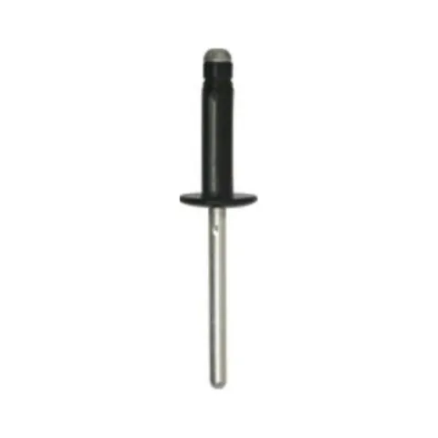 Sachet de 25 Rivets expansés tête large noir ø 4,8 x 19,8 mm pour DACIA OPEL RENAULT, Neuf