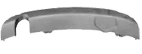 Spoiler arrière noir pour AUDI A1 2010-2014, pare chocs arrière, double échappement, Neuf