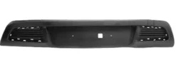 Spoiler arrière pour PEUGEOT 308 I phase 1, 2007-2011, noir, bas pare chocs arrière, Neuf