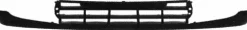 Spoiler avant pour VOLKSWAGEN POLO IV phase 1, 2001-2005, noir, avec grille, pare chocs avant, Neuf