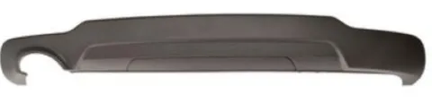 Spoiler de Pare chocs arrière pour MERCEDES (W204) CLASSE C COUPE' 2011-2015, avec trous d'echappement unique a gauche, Neuf