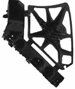 Support arrière droit pour RENAULT SCENIC III phase 1, 2009-2011, bride fixation pare chocs arrière