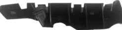 Support avant droit pour AUDI A3 II ph.3 (3 portes) 2008-2012, bride fixation pare chocs avant