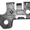Support avant droit pour RENAULT MEGANE III phase 2, 2012-2014, bride fixation pare chocs avant