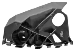 Support avant gauche pour TOYOTA AYGO I phase 3, 2012-2014, bride fixation pare chocs avant, Neuf