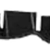 Support avant gauche pour AUDI A3 II ph.2 (3 portes) 2005-2008, bride fixation pare chocs avant