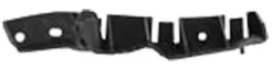 Support avant gauche pour AUDI A3 II ph.2 (3 portes) 2005-2008, bride fixation pare chocs avant