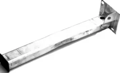 Support avant gauche pour CITROËN BERLINGO II phase 2, 2012-2015, fixation aluminium pare chocs