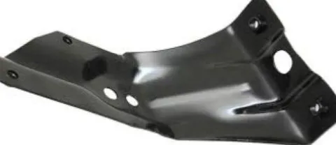 Support bride de fixation pare-boue avant droit pour VOLKSWAGEN GOLF VI 2008-2012, Neuf
