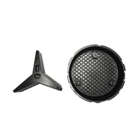 Support logo de calandre pour MERCEDES CLASSE GLE, 2015-2018 (W166), noir, Neuf