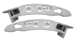 Supports avant droit et gauche pour PEUGEOT 208 phase 1, 2012-2015, brides fixation pare chocs avant